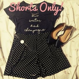 ANN TAYLOR polka dot shorts